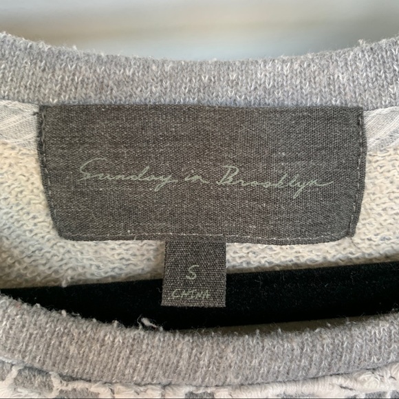 Sunday in Brooklyn Boho Style Top Size S - Picture 2 of 7